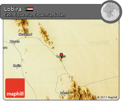 Physical Map of Lobira