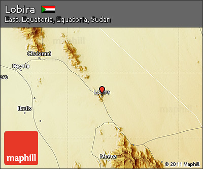 Physical Map of Lobira