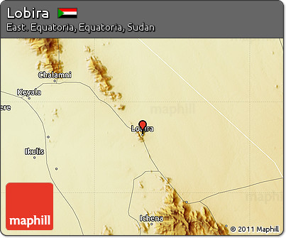 Physical Map of Lobira