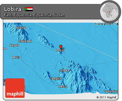 Political Panoramic Map of Lobira