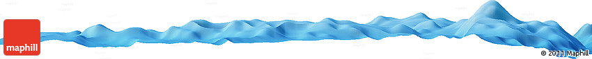 Shaded Relief Horizon Map of the Area around 4° 22' 30" N, 33° 4' 30" W Shaded Relief Horizon Map of the Area around 4° 22' 30" N, 33° 4' 30" W