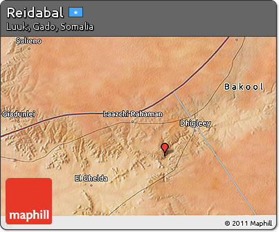 Satellite 3D Map of Reidabal