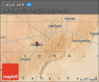 Satellite Map of Cagacade
