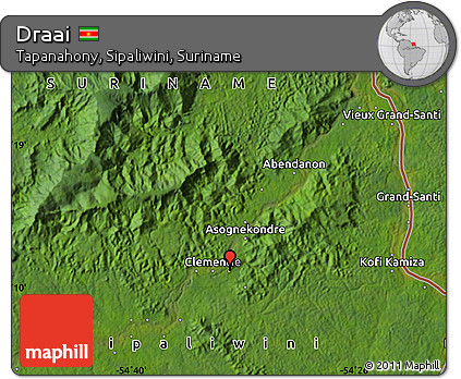 Satellite Map of Draai
