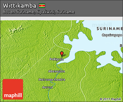 Physical 3D Map of Wittikamba