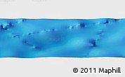 Shaded Relief Panoramic Map of the area around 4° 22' 30" N, 58° 43' 30" E