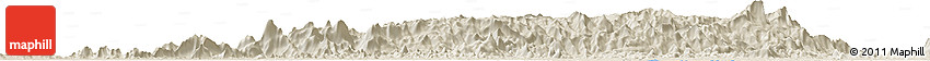 Shaded Relief Horizon Map of the Area around 4° 22' 30" N, 67° 4' 29" W Shaded Relief Horizon Map of the Area around 4° 22' 30" N, 67° 4' 29" W