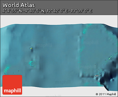 Satellite 3D Map of the Area around 4° 22' 30" N, 73° 10' 30" E