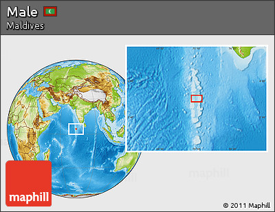 Physical Location Map of Male