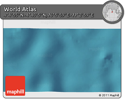 Satellite 3D Map of the Area around 4° 22' 30" N, 76° 34' 29" E