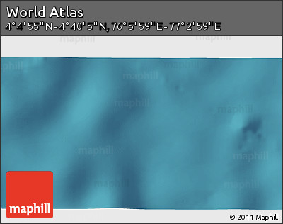 Satellite 3D Map of the Area around 4° 22' 30" N, 76° 34' 29" E