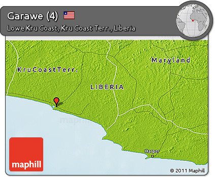 Physical 3D Map of Garawe (4)