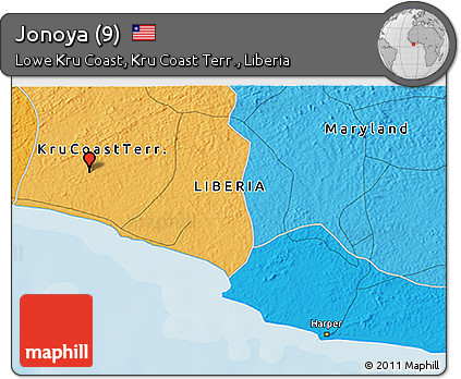 Political 3D Map of Jonoya (9)