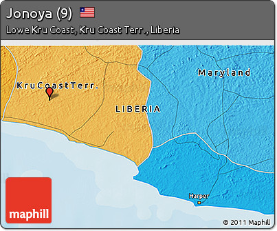 Political 3D Map of Jonoya (9)