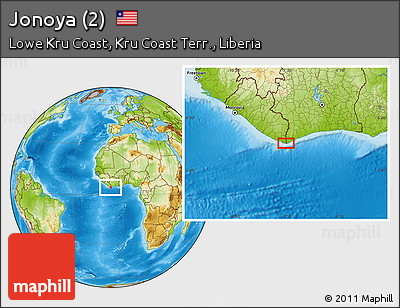 Physical Location Map of Jonoya (2)