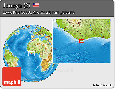 Physical Location Map of Jonoya (2)
