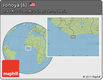 Savanna Style Location Map of Jonoya (6)