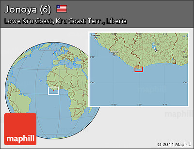 Savanna Style Location Map of Jonoya (6)