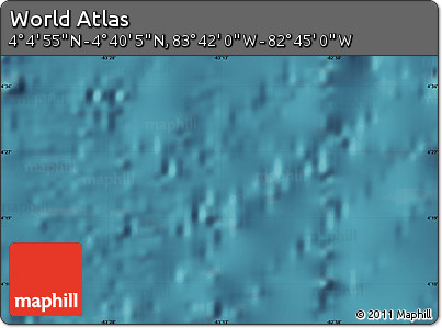 Satellite Map of the Area around 4° 22' 30" N, 83° 13' 29" W