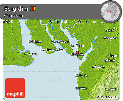 Physical Map of Edigidim