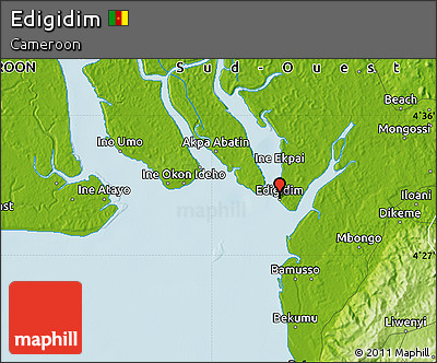Physical Map of Edigidim