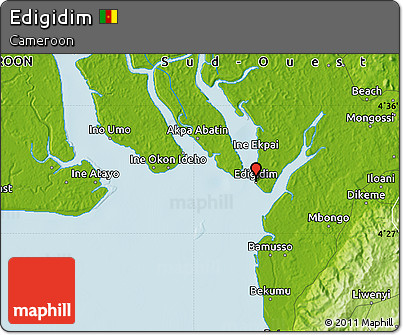 Physical Map of Edigidim