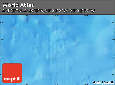 Political Map of the Area around 4° 22' 30" N, 90° 1' 30" W