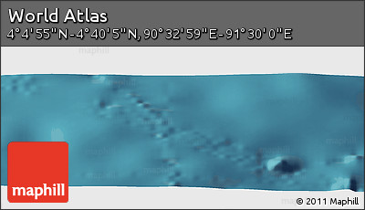 Satellite Panoramic Map of the Area around 4° 22' 30" N, 91° 1' 30" E
