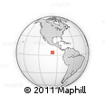 Outline Map of the Area around 4° 22' 30" N, 97° 40' 30" W, rectangular outline