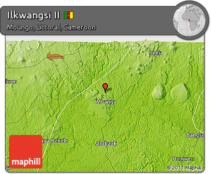 Physical 3D Map of Ilkwangsi II