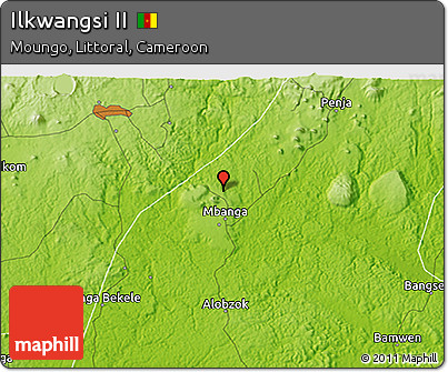 Physical 3D Map of Ilkwangsi II