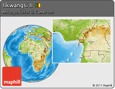 Physical Location Map of Ilkwangsi II