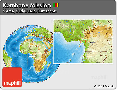 Physical Location Map of Kombone Mission