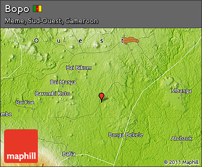 Physical Map of Bopo