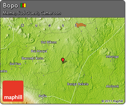 Physical Map of Bopo