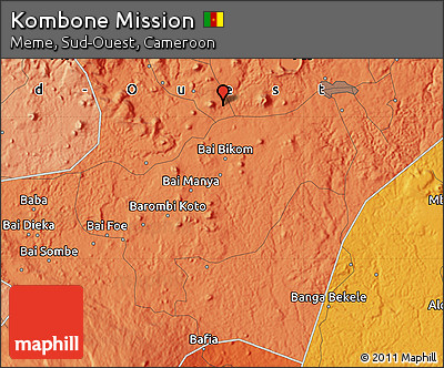Political Map of Kombone Mission