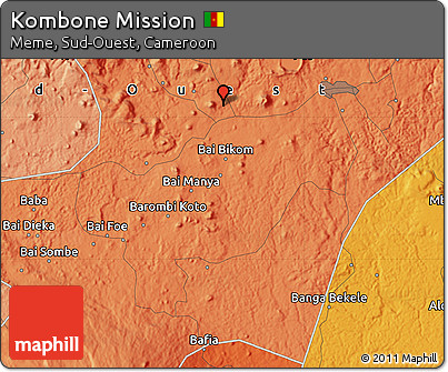 Political Map of Kombone Mission