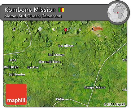 Satellite Map of Kombone Mission