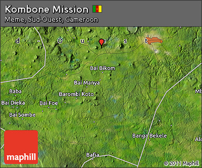 Satellite Map of Kombone Mission