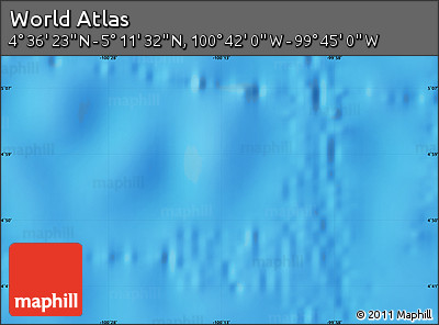 Physical Map of the Area around 4° 53' 57" N, 100° 13' 29" W