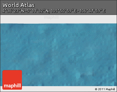 Satellite 3D Map of the Area around 4° 53' 57" N, 106° 19' 29" E