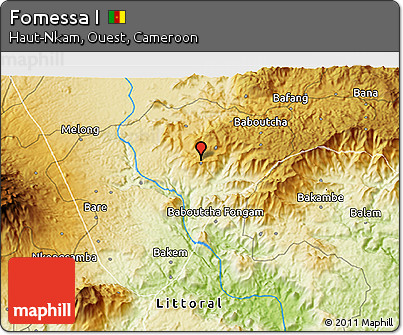 Physical 3D Map of Fomessa I