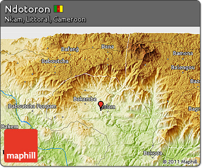 Physical 3D Map of Ndotoron