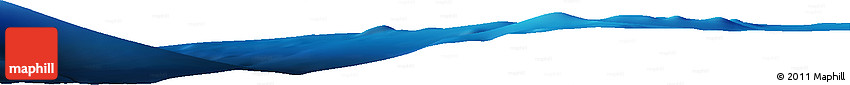 Shaded Relief Horizon Map of the Area around 4° 53' 57" N, 128° 25' 30" E