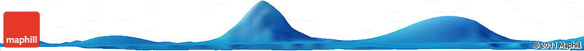 Shaded Relief Horizon Map of the Area around 4° 53' 57" N, 130° 7' 30" E