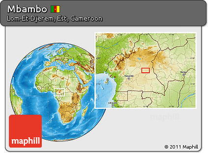 Physical Location Map of Mbambo