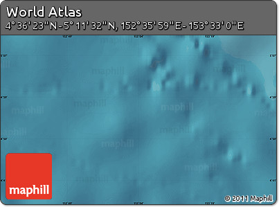 Satellite Map of the Area around 4° 53' 57" N, 153° 4' 29" E