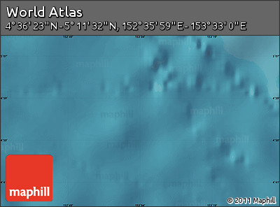 Satellite Map of the Area around 4° 53' 57" N, 153° 4' 29" E