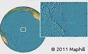 Satellite Location Map of the area around 4° 53' 57" N, 157° 10' 30" W