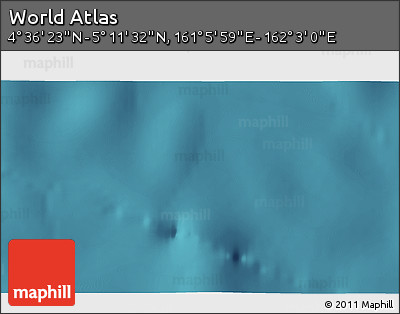 Satellite 3D Map of the Area around 4° 53' 57" N, 161° 34' 29" E